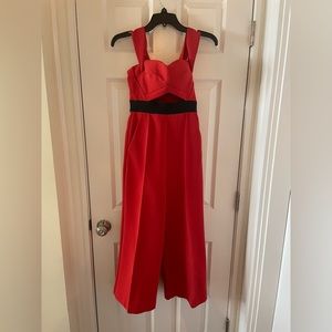 SELF PORTRAIT wide leg jumpsuit